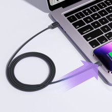 Joyroom S-AL012A14 Data &amp; charging Cable Lightning to USB 2.4A 2m Black