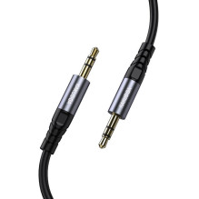 iKaku KSC-892 LIANYI AUX garso kabelis 3,5 mm į 3,5 mm lizdą 1 m, juodas