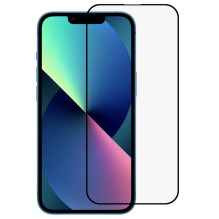 Riff 5D 0.3mm Tempered glass with Black frame for Apple iPhone 14 / iPhone 14 Pro Riff 5D 0.3mm Tempered glass with Black frame for Apple iPhone 14 / iPhone 14 Pro