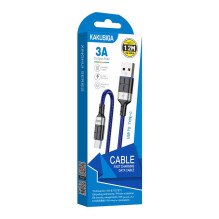 iKaku KSC-696 Smart fast charging data cable USB to Type-C 1.2m Blue iKaku KSC-696 Smart fast charging data cable USB to Type-C 1.2m Blue