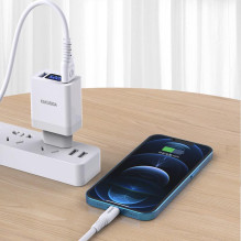 iKaku KSC-803 Charging Data Cable 1m USB to Lightning White