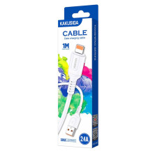 iKaku KSC-805 charging data cable 1m USB to Lightning White iKaku KSC-805 charging data cable 1m USB to Lightning White