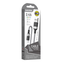 iKaku KSC-696 Smart fast charging data cable USB to Lightning 1.2m Grey iKaku KSC-696 Smart fast charging data cable USB to Lightning 1.2m Grey