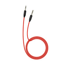 „Hoco UPA11 Premium Aux Jack 3.5mm kištukas - 3.5mm kištukas“ stereo garso kabelis, 1m, juodas