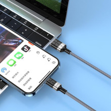 iKaku KSC-696 Smart fast charging data cable USB to Lightning 1.2m Grey iKaku KSC-696 Smart fast charging data cable USB to Lightning 1.2m Grey