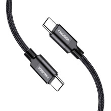 iKaku KSC-970 PD60W Smart charging and data cable Type-C to Type-C 1m Black iKaku KSC-970 PD60W Smart charging and data cable Type-C to Type-C 1m Black