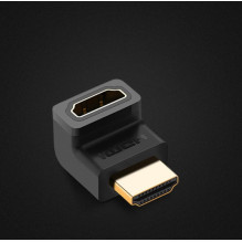 „Ugreen 20110 HDMI 2.0“ kištukas į HDMI jungtį, 90 laipsnių kampu (A tipo), su 4K palaikymu „Ugreen 20110 HDMI 2.0“ kištukas į HDMI jungtį, 90 laipsnių kampu (A tipo), su 4K palaikymu