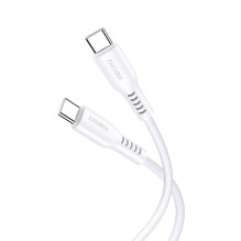 iKaku KSC-973 PD100W charging and data cable Type-C to Type-C 1m White