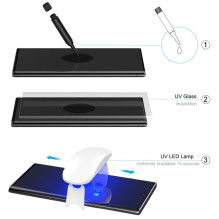 Riff Full Surface Protective Glass + UV Lamp + Nano Glue for Samsung Galaxy S9 Plus G965 Riff Full Surface Protective Glass + UV Lamp + Nano Glue for Samsung Galaxy S9 Plus G965