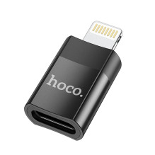 Hoco UA17 Adapter Lightning to Type-C Black