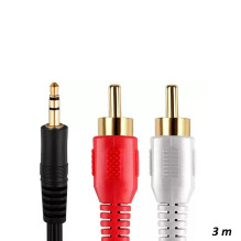 Riff RF027 3,5 mm į 2 RCA...