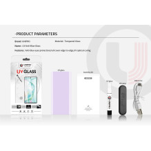Riff Full Surface Protective Glass + UV Lamp + Nano Glue for Samsung Galaxy S9 (G960) Riff Full Surface Protective Glass + UV Lamp + Nano Glue for Samsung Galaxy S9 (G960)