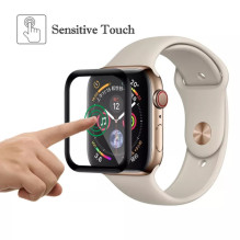 Riff Hot Bending 3D Curved Tempered glass for Apple Watch 1 / 2 / 3 / 5 / 6 / 7 SE with Screen 42mm Black Riff Hot Bending 3D Curved Tempered glass for Apple Watch 1 / 2 / 3 / 5 / 6 / 7 SE with Screen 42mm Black