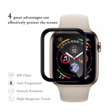 „Riff Hot Bending 3D“ išlenktas grūdintas stiklas, skirtas „Apple Watch 1 / 2 / 3 / 5 / 6 / 7 SE“ su 42 mm ekranu, juoda „Riff Hot Bending 3D“ išlenktas grūdintas stiklas, skirtas „Apple Watch 1 / 2 / 3 / 5 / 6 / 7 SE“ su 42 mm ekranu, juoda