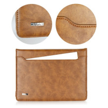 Blun Eco-leather Universal Book Case with Stand and card slots for Tablet PC with 7" Brown
