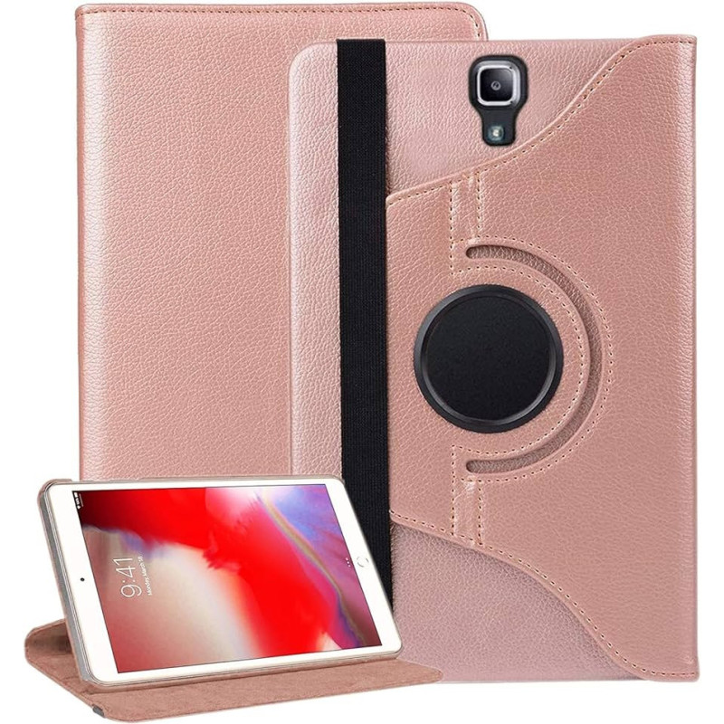 Riff President series Tablet book case with rotat. mech. for Samsung Tab S4 10.5 T830 T835 2018 Rose gold