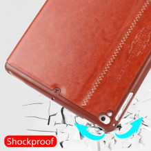 „iKaku“ knyginis dėklas planšetiniam kompiuteriui „Samsung Galaxy Tab A8 10.5 X200 / X205“, raudonas „iKaku“ knyginis dėklas planšetiniam kompiuteriui „Samsung Galaxy Tab A8 10.5 X200 / X205“, raudonas