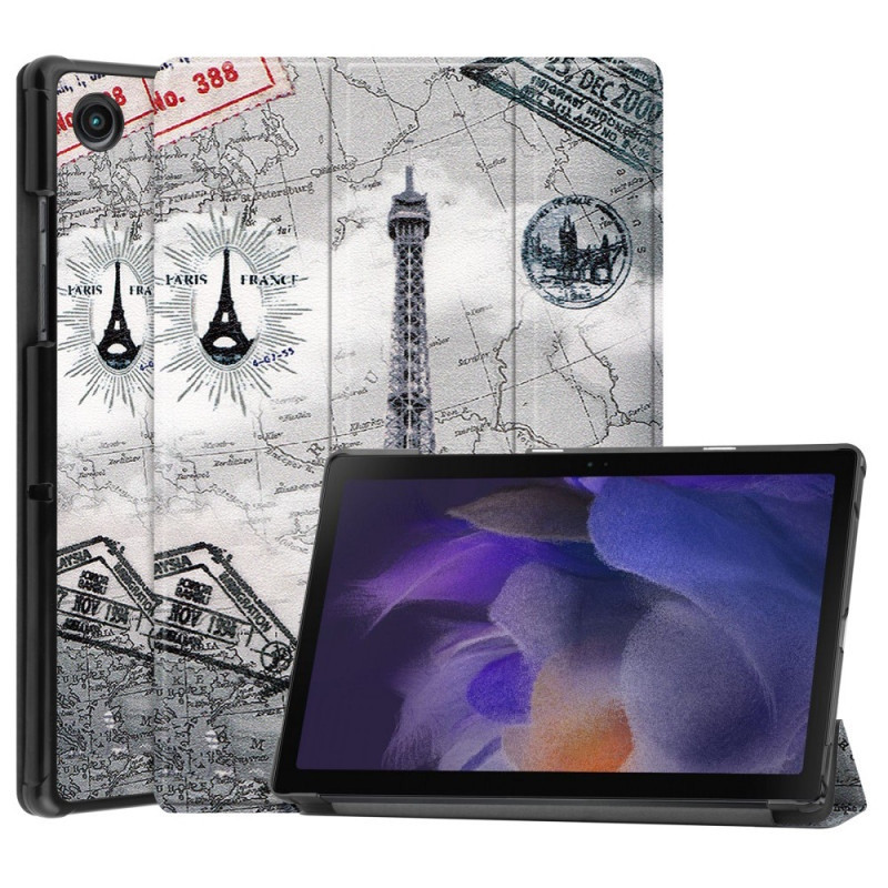 Riff President series Tablet book case with stand for Samsung Tab S4 10.5 T830 T835 2018 Eiffel