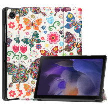 Riff President series Tablet book case with stand for Samsung Tab S4 10.5 T830 T835 2018 Butterfly