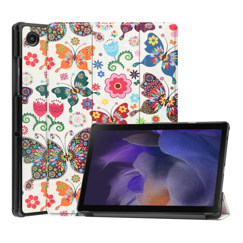 Riff President series Tablet book case with stand for Samsung Tab S4 10.5 T830 T835 2018 Butterfly