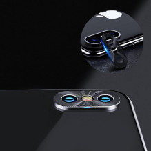 TakeMe Aluminum Phone back camera cover for Apple iPhone Xs Max Black TakeMe Aluminum Phone back camera cover for Apple iPhone Xs Max Black