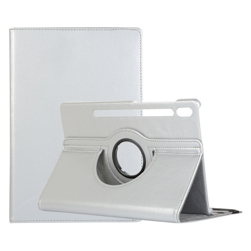 Riff President series Tablet book case with rotat. mech. for Samsung Tab S4 10.5 T830 T835 2018 Silver