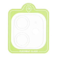 Bestsuit Nano 5D Super Clear Flexible Hybrid Camera lens Glass for Apple iPhone 11 Pro Transparent