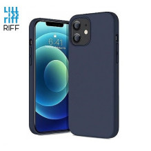 „Riff“ plonas ir minkštas silikoninis dėklas su minkštu pluoštu viduje, skirtas „Apple iPhone 14 Pro“, mėlynas „Riff“ plonas ir minkštas silikoninis dėklas su minkštu pluoštu viduje, skirtas „Apple iPhone 14 Pro“, mėlynas