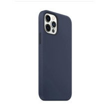 Riff Thin &amp; Soft silicone case with soft fiber inside for Apple iPhone 14 Pro Blue
