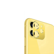 Riff Metal camera protector for Apple iPhone 11 Pro Gold