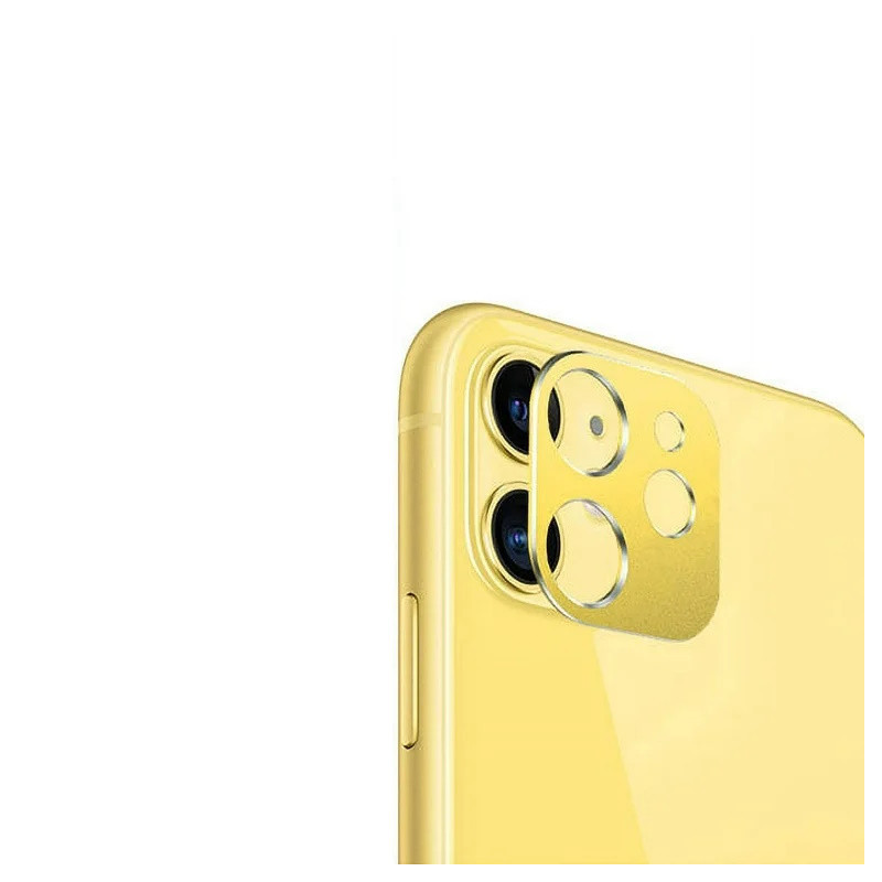 Riff Metal camera protector for Apple iPhone 11 Pro Gold