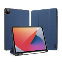 „Dux Ducis Domo“ daugiakampis stovas ir išmanusis miego dėklas, skirtas „Apple iPad Pro 11“ (2021), mėlynas „Dux Ducis Domo“ daugiakampis stovas ir išmanusis miego dėklas, skirtas „Apple iPad Pro 11“ (2021), mėlynas
