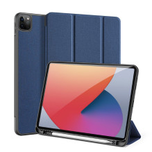 „Dux Ducis Domo“ daugiakampis stovas ir išmanusis miego dėklas, skirtas „Apple iPad Pro 11“ (2021), mėlynas „Dux Ducis Domo“ daugiakampis stovas ir išmanusis miego dėklas, skirtas „Apple iPad Pro 11“ (2021), mėlynas