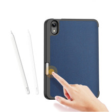 Dux Ducis Domo Multi-angle Stand and Smart Sleep Book case for Apple iPad Mini 6 7.9'' 2021 Blue