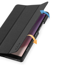 „Dux Ducis Domo“ serijos planšetinio kompiuterio dėklas, skirtas „Lenovo Tab M9 TB310“, juodas „Dux Ducis Domo“ serijos planšetinio kompiuterio dėklas, skirtas „Lenovo Tab M9 TB310“, juodas