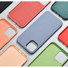 „Riff“ plonas ir minkštas silikoninis dėklas su minkštu pluoštu viduje, skirtas „Apple iPhone 13 Pro Max“, levandų pilko „Riff“ plonas ir minkštas silikoninis dėklas su minkštu pluoštu viduje, skirtas „Apple iPhone 13 Pro Max“, levandų pilko