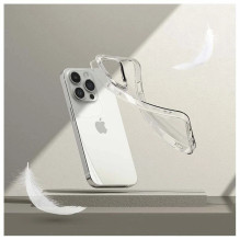 Riff ultra thin silicone back case for Apple iPhone 15 Transparent