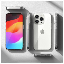 Riff ultra thin silicone back case for Apple iPhone 15 Transparent