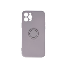 Aukštos kokybės „Finger Grip“ galinis dėklas, skirtas Apple iPhone 13 Pro, pilkas Aukštos kokybės „Finger Grip“ galinis dėklas, skirtas Apple iPhone 13 Pro, pilkas
