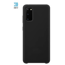 Riff plonas ir minkštas silikoninis minkštas galinis dėklas Samsung Galaxy S20 G980 juodas Riff plonas ir minkštas silikoninis minkštas galinis dėklas Samsung Galaxy S20 G980 juodas