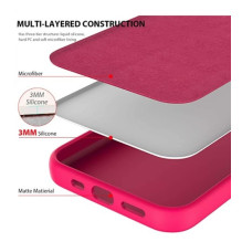 Riff Slim & Soft Silicone Soft Back Cover Case Samsung S10 G973 Rose Riff Slim & Soft Silicone Soft Back Cover Case Samsung S10 G973 Rose