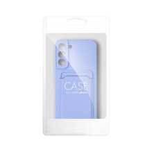 Riff Card series Silicone back case for Samsung Galaxy A14 5G / A14 4G Violet