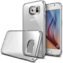 Riff back case with frame Samsung Galaxy S6 G920 Silver