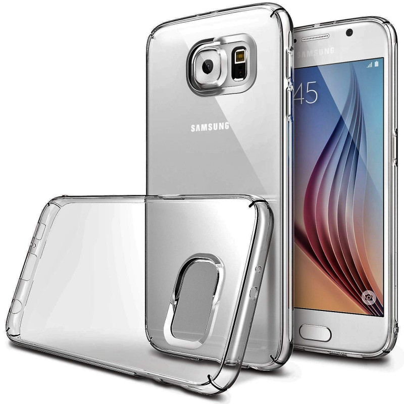 Riff back case with frame Samsung Galaxy S6 G920 Silver