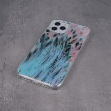 HQ Gold Glam Case for Samsung S21 G991 Peacock