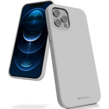 „Mercury“ silikoninis nugarėlės dėklas, skirtas „Samsung Galaxy A54 5G A546“, akmens spalvos