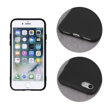 Aukštos kokybės silikoninis dėklas Apple iPhone 11 Pro, juodas Aukštos kokybės silikoninis dėklas Apple iPhone 11 Pro, juodas