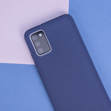 Aukštos kokybės matinis TPU dėklas Apple iPhone 11 Pro, tamsiai mėlynas
