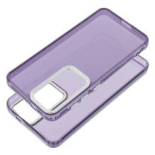 „Riff Pearl“ galinis dėklas, skirtas „Samsung Galaxy A05S A057“, skaidrus violetinis