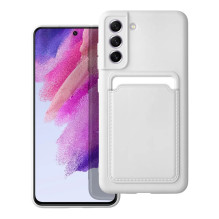 Riff Card series Silicone back case for Samsung Galaxy S23 Plus White